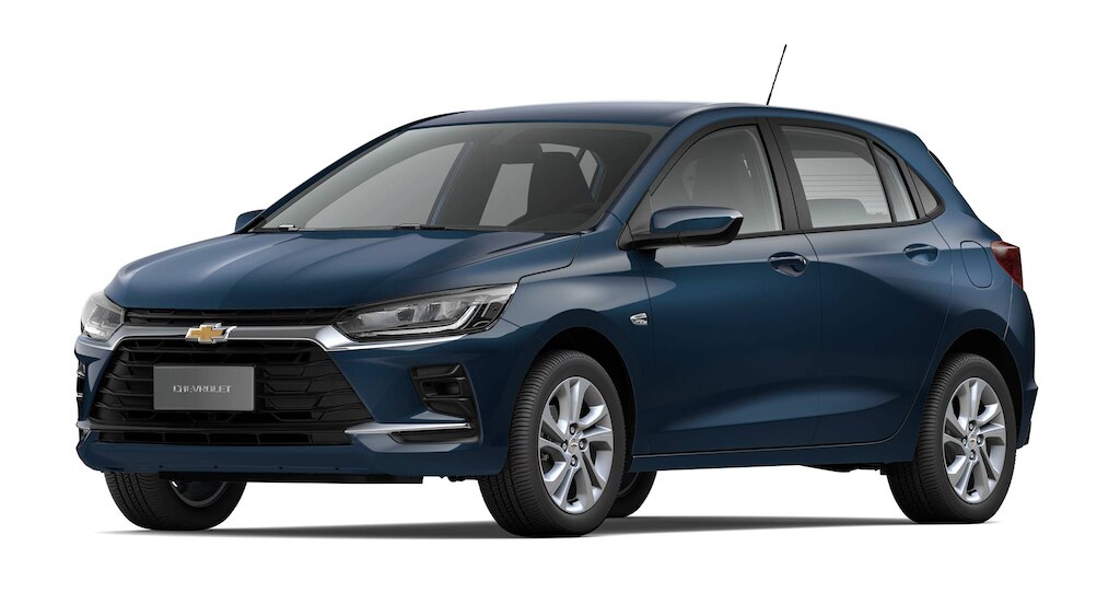 Onix LTZ 2026 na cor azul boreal