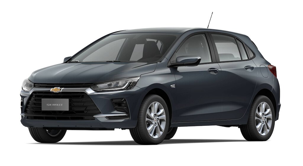Onix LTZ 2026 na cor cinza drake