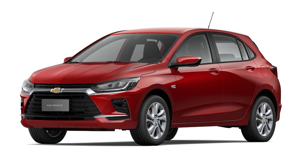 Onix LTZ 2026 na cor vermelho scarlet